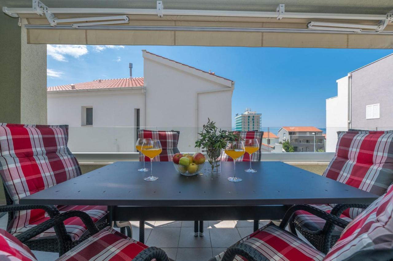Luxury Apartment Purple Summer Sea View Makarska Exterior foto